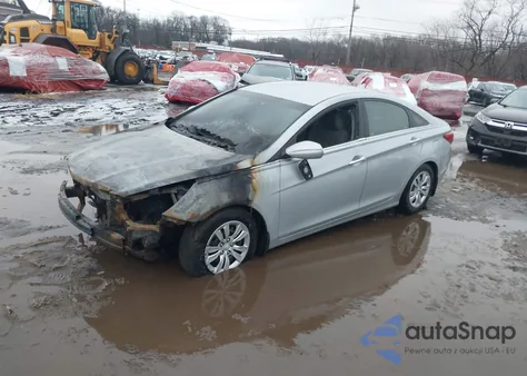 2011 Hyundai Sonata Gls z USA, uszkodzony, nr VIN 5NPEB4AC2BH128858